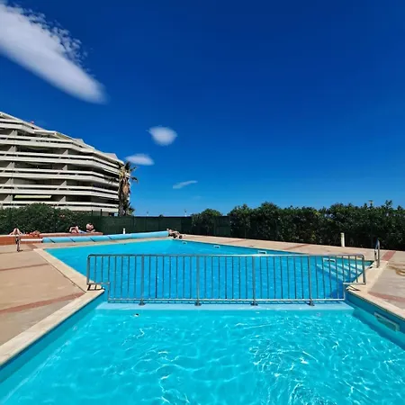 Le Reve Mediteranneen, Vue Sur La Et Piscine 아파트 카네트