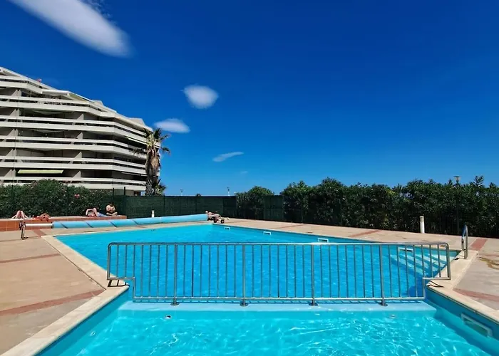 Le Reve Mediteranneen, Vue Sur La Et Piscine Apartmán Canet-en-Roussillon